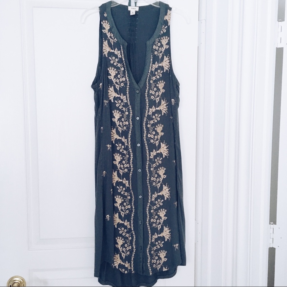 Last Chance before I remove listing - Embroidered Tunic dress